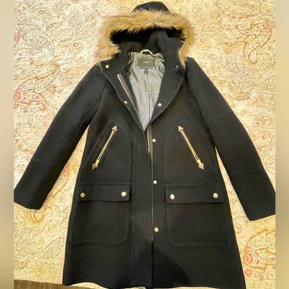 J. Crew chateau parka